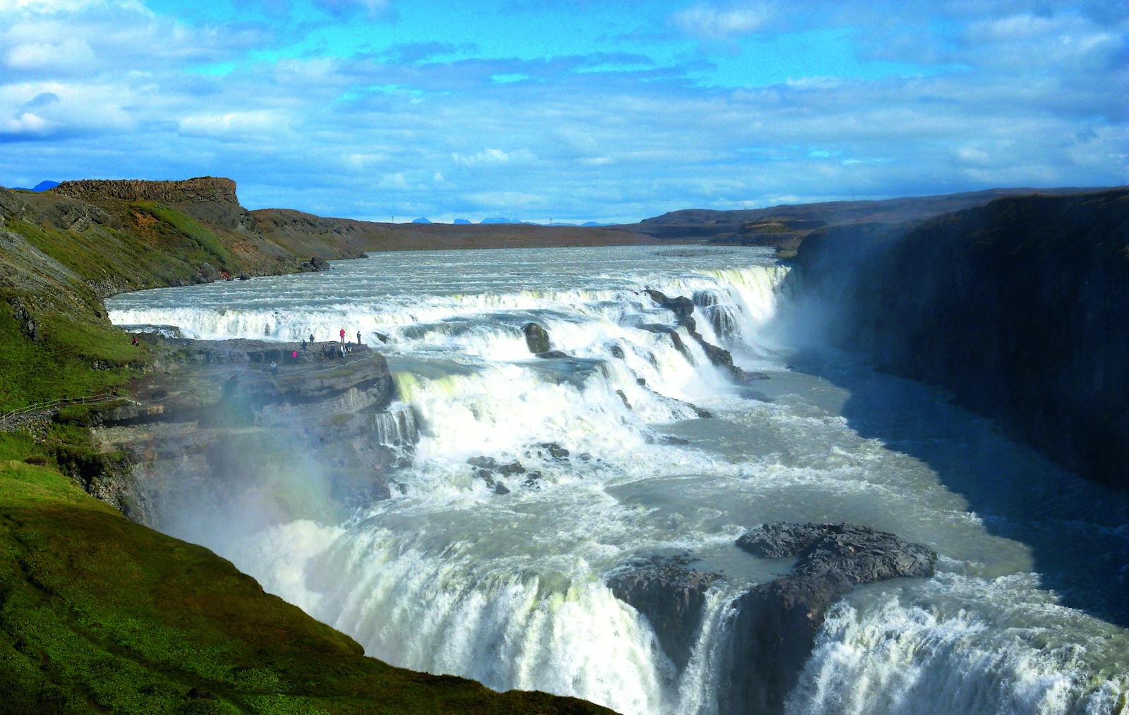 Gullfoss, de spectaculaire waterval van de Golden Circle